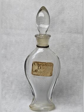 VINTAGE Christian Dior - Miss Dior- Perfume Bottle - RARE! NEW PHOTOS!!